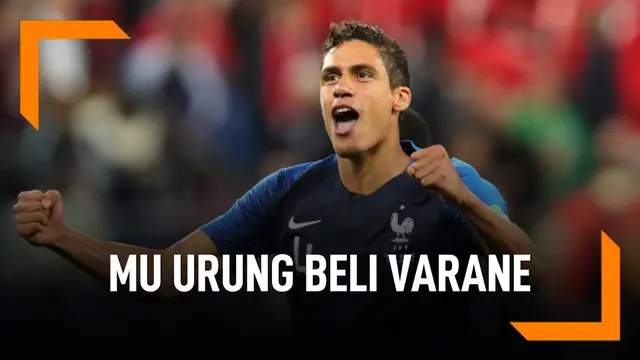 VIDEO: Terlalu Mahal, MU Urung Beli Varane