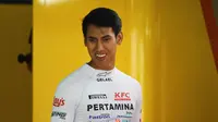 Pebalap Indonesia, Sean Gelael, mengakui hasil balapan F2 2017 tak sesuai harapan. (Media Sean Gelael)
