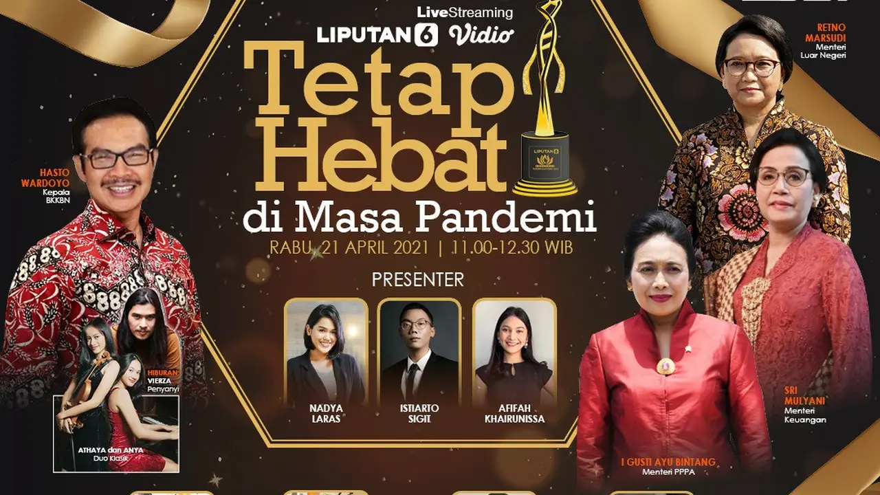 Anugerah Perempuan Hebat Indonesia 2021.