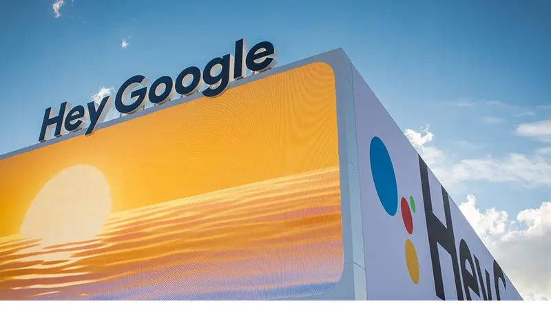 Booth keren Google di CES 2019