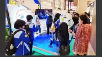 BAKTI Kominfo ikut berpartisipasi dalam pameran Sewindu Proyek Strategis Nasional (PSN): Infrastructure Forum and Edutainment Expo. (Ist)