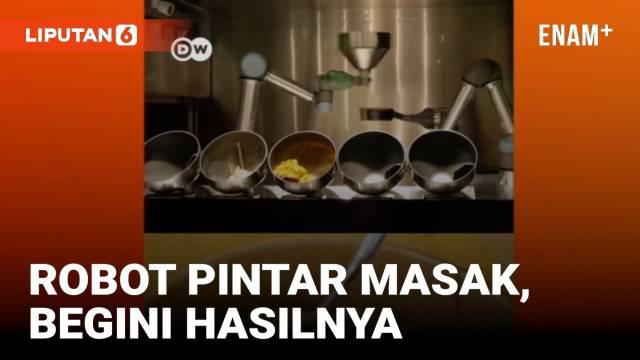 Kecerdasan buatan hasilkan robot-robot yang pintar meramu dan mengolah bahan makanan menjadi masakan siap saji. Rasanya bagaimana ya?