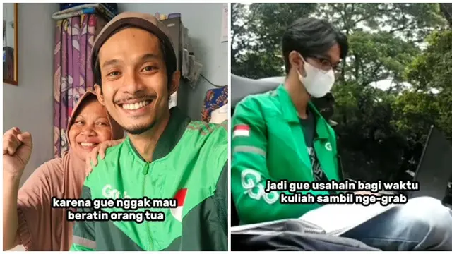 Kisah Inspiratif Driver Ojol Sukses Sandang Gelar Sarjana, Bikin Bangga Orang Tua