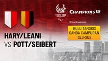 Leani Ratri Oktila/Hary Susanto vs Jan Niklas Pott-Katrin Seibert (Jerman).