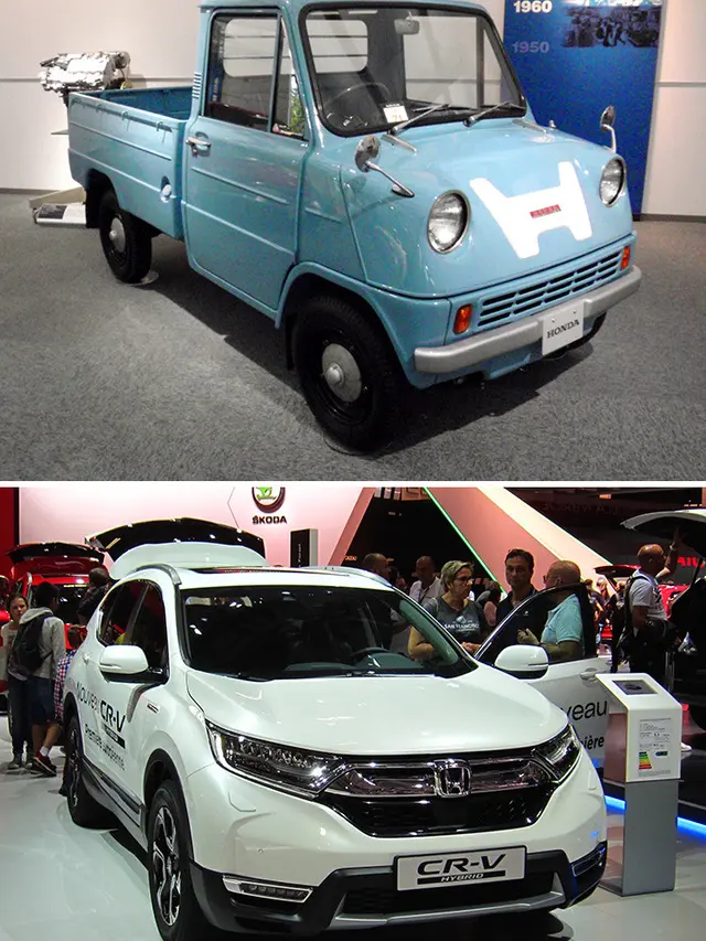 Mobil jadul vs modern (Boredpanda)