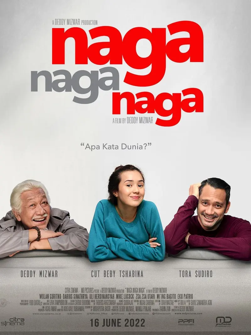 Poster film Naga Naga Naga. (Foto: Dok. Instagram @mdpictures_official)