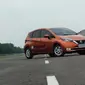 Nissan Note e-Power mobil listrik yang diperkenalkan kepada masyarakat Indonesia. (Foto: Amal A.)