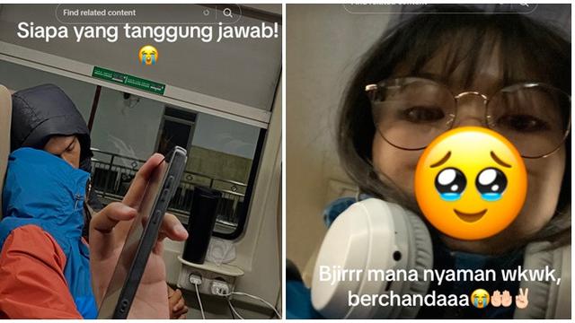 Wanita Ini Tak Sadar Tidur di Pundak Pria Tak Dikenal ketika di Kereta, Akui Nyaman