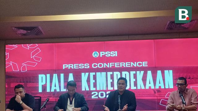 Konferensi pers Piala Kemerdekaan 2025