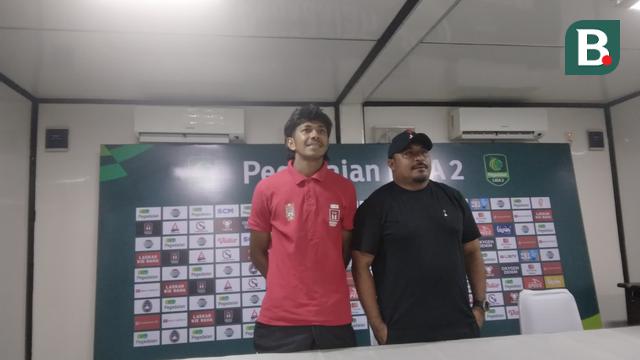 Imran Nahumarury - Malut United Vs Perserang Serang di Liga 2 2023/2024