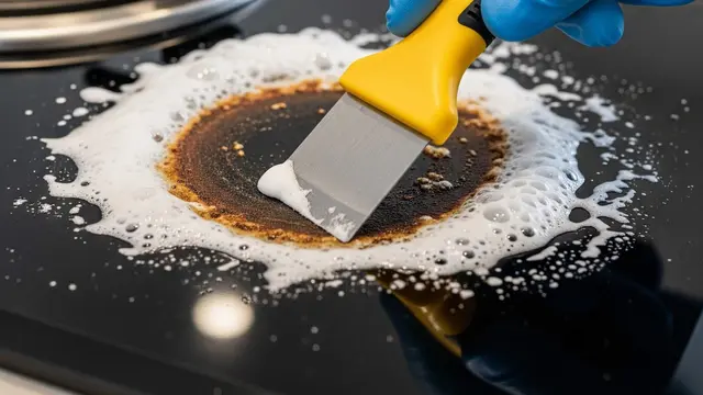 Cara Membersihkan Kerak di Kompor Gas