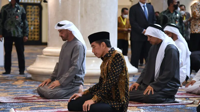 Jokowi dan MBZ resmikan Masjid Raya Sheikh Zayed di Solo