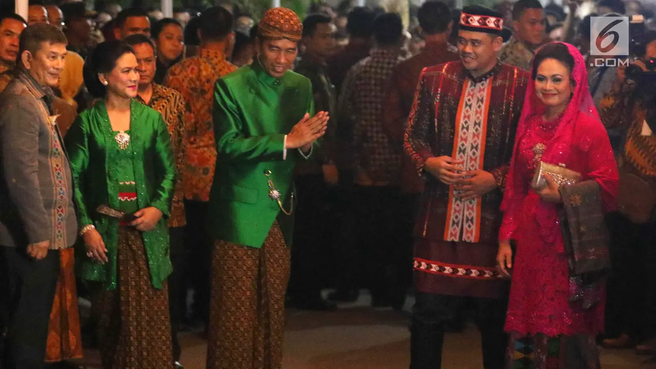 PHOTO: Malam Midodareni Keluarga Bobby Bawakan Seserahan untuk Kahiyang