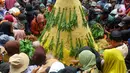 Tumpengan tersebut dalam rangkaian hari jadi Kabupaten Trenggalek ke-829. (merdeka.com/arie basuki)
