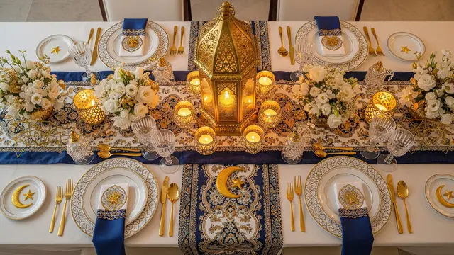 Lilin di Meja Makan