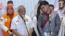 Syaikhu juga menyinggung adanya pembicaraan terkait Pilkada 2024. Dia menyebut akan ada kolaborasi antara PKS dan PSI. (Liputan6.com/Herman Zakharia)