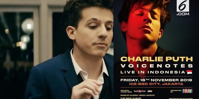 VIDEO: Charlie Puth Umumkan Tanggal Konser di Jakarta