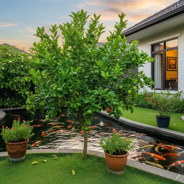 Pohon Buah untuk Pinggir Kolam Ikan di Rumah