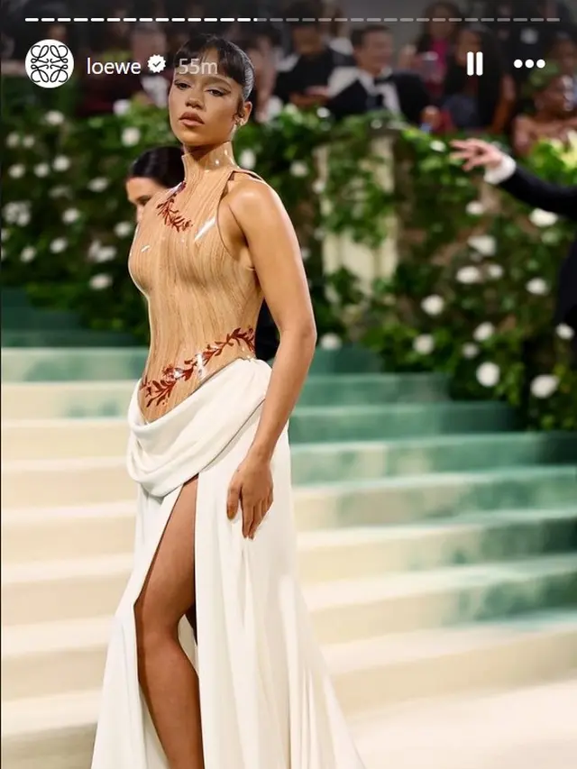Tayrol Russel di Met Gala 2024. [Foto: Instagram/loewe]