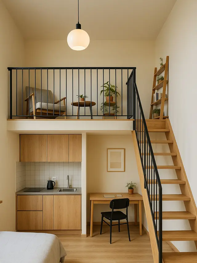 Inspirasi Kost Model Mezzanine (Foto: ChatGPT)