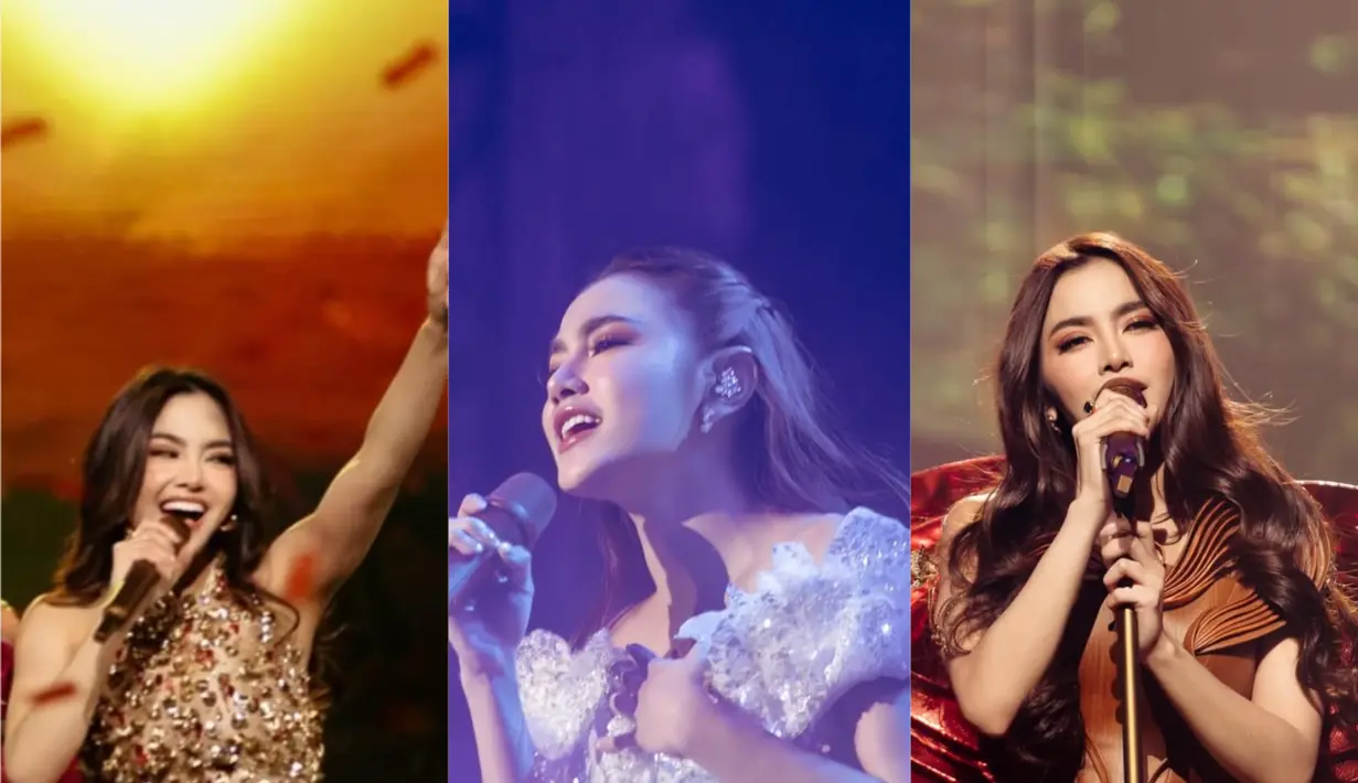 Mahalini Raharja menandai come back-nya di industri hiburan dengan menggelar konser tunggal. Ia tampil bak diva dengan deretan kostum panggung rancangan desainer Tanah Air [@mahaliniraharja]