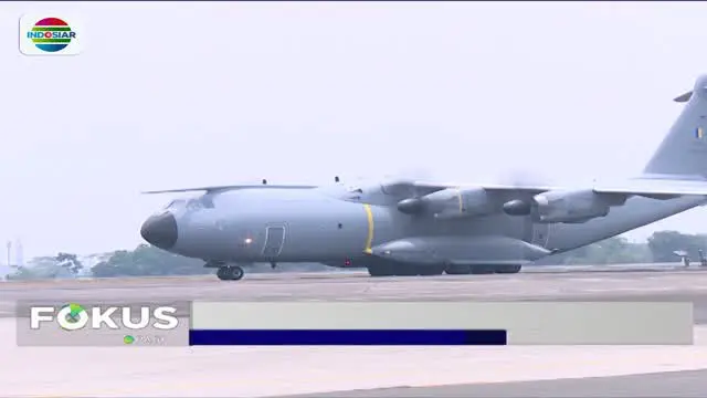 Pesawat bantuan dari negara asing hanya boleh mendarat di lapangan udara Halim Perdana Kusuma dan pangkalan udara Dhomber Balikpapan.