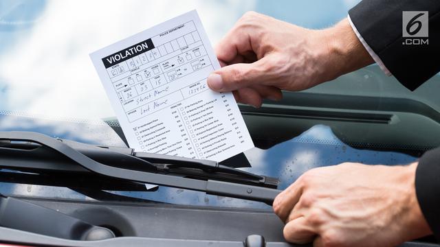 Tilang Kendaraan Mobil