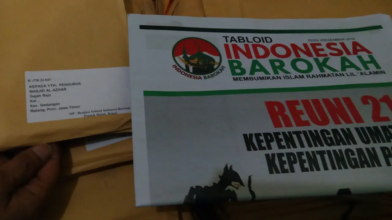 Tabloid Indonesia Barokah di Malang