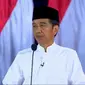 Calon Presiden nomor urut 01 Jokowi dalam Debat Kelima Pilpres 2019. (Liputan6.com)