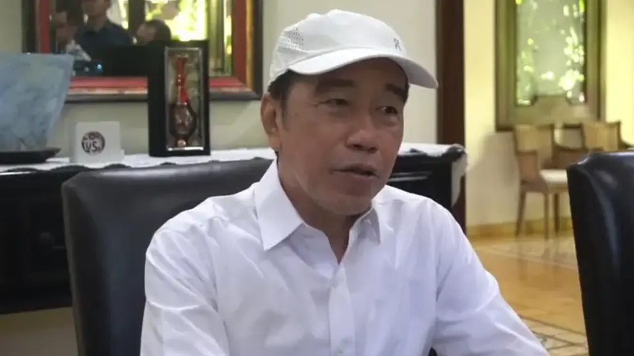 Jokowi bicara soal pencalegan Kaesang pada Pemilu 2029. (merdeka.com/Arie Sunaryo).