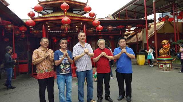 Sambut Imlek, Intip Persiapan di Klenteng Tertua di Jakarta