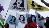 Di Depan Massa Buruh, Prabowo Janji Resmikan Museum Marsinah