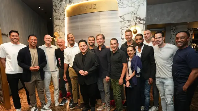 Erick Thohir Jumpa Staf Pelatih Timnas Indonesia