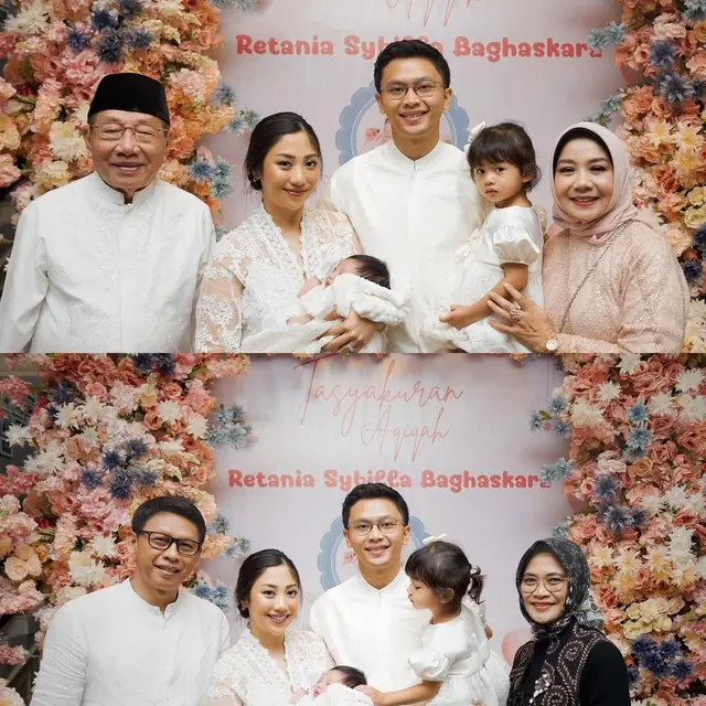 6 Potret Akikah Anak Kedua Winona Willy, Nikita Willy Tak Hadir karena Persiapan Lahiran