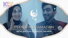 Puasa sebentar lagi, begini persiapan puasa Fatin dan Reza Zakarya