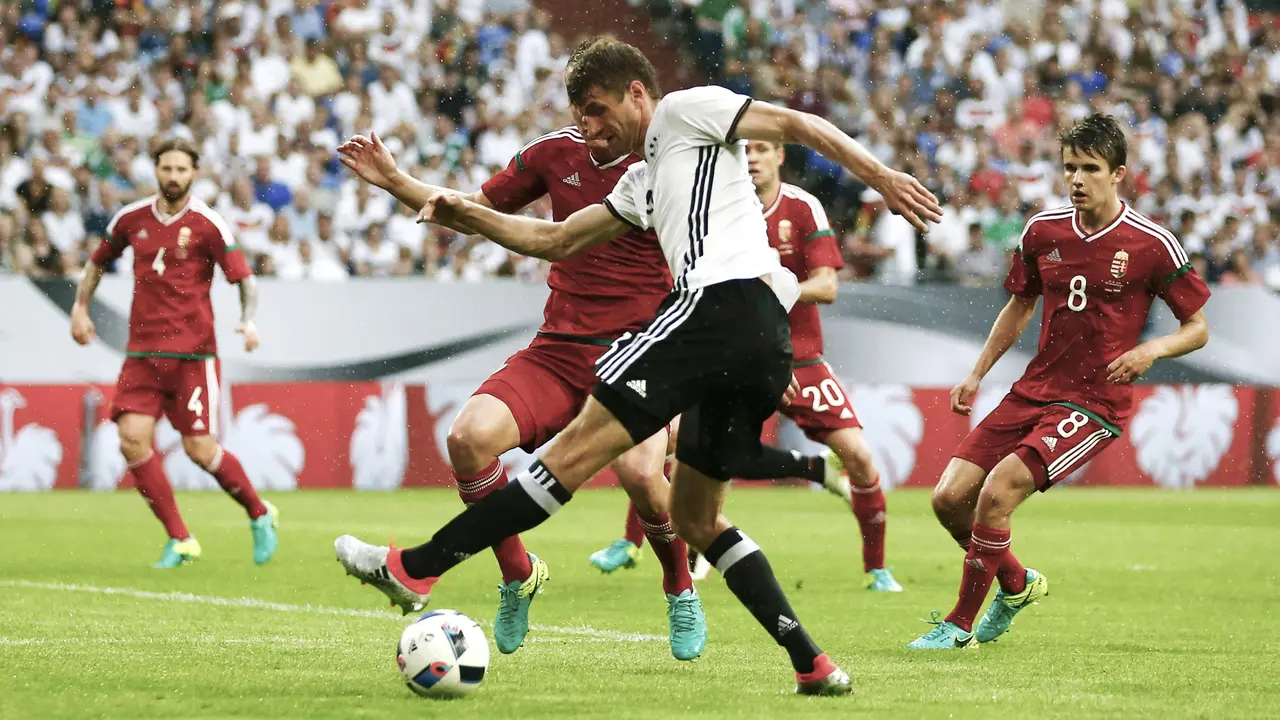 Pertandingan eksebisi Jerman vs Hongaria