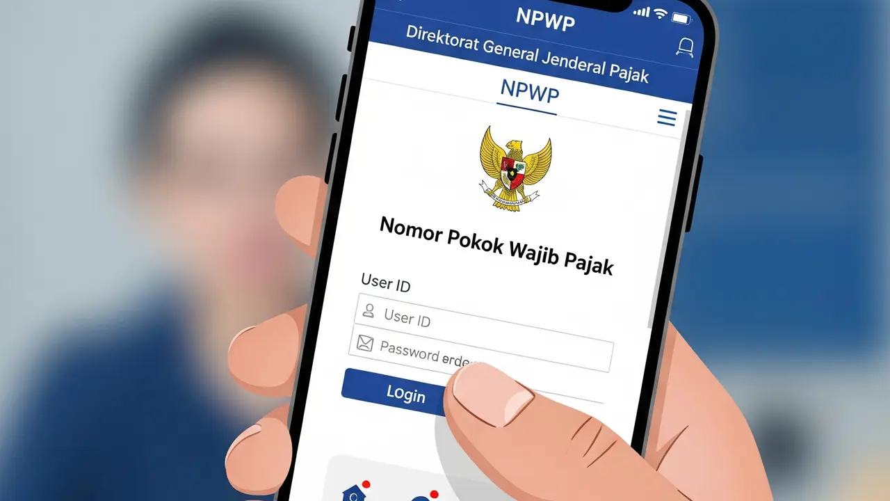 Daftar NPWP Online Lewat HP.