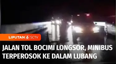 Memasuki musim arus mudik lebaran 2024, jalan tol Bogor-Ciawi-Sukabumi atau Bocimi longsor pada Rabu malam. Longsor mengakibatkan ada sebuah minibus terperosok ke dalam lubang, dan melukai dua penumpangnya.