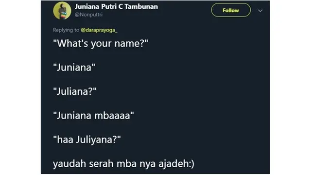 Curhatan Salah Mengeja Nama Ini Kocak Abis