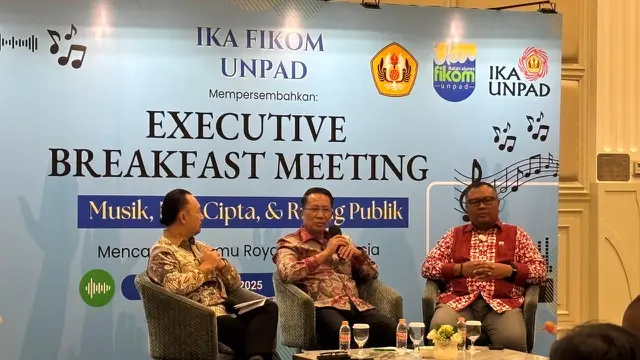 Executive Breakfast Meeting IKA Fikom Unpad, di Jakarta, Rabu (8/10/2025). (Foto: Liputan6.com/Tira Santia)