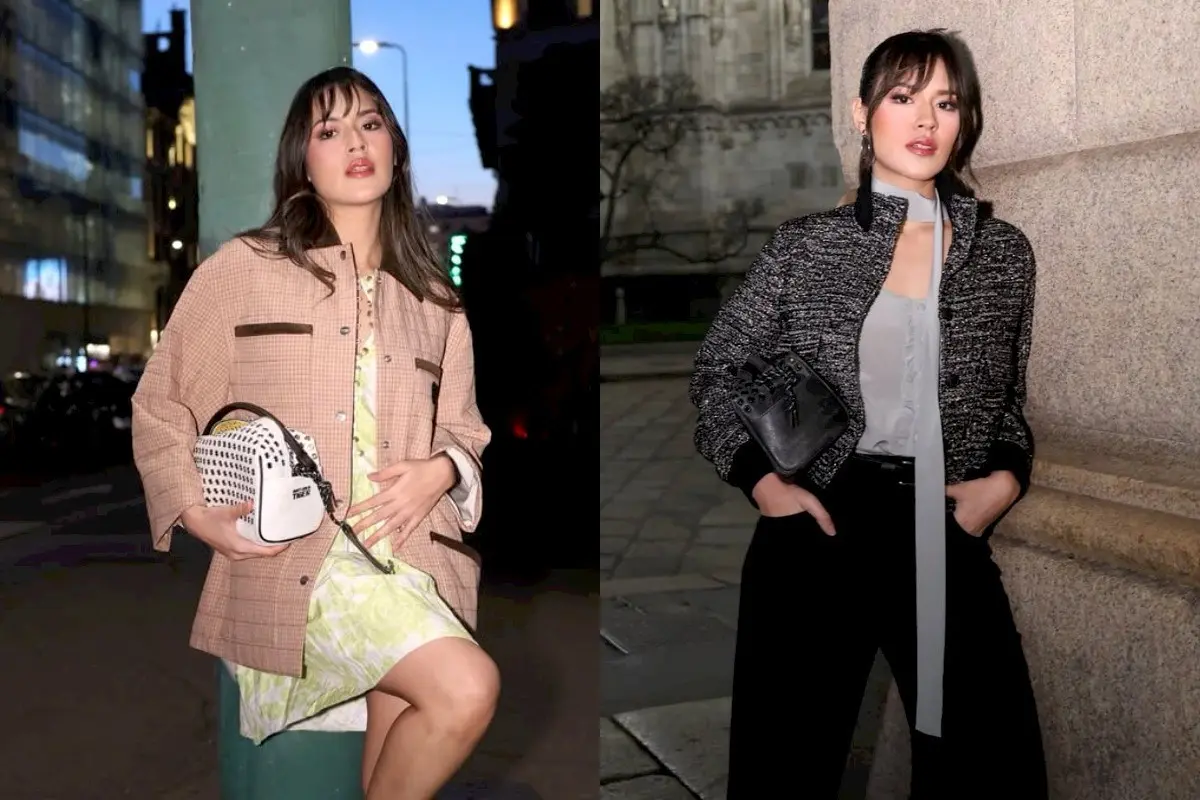 Dari Tweed hingga Sporty Jacket, Gaya Layering Raisa di Milan Fashion Week Jadi Sorotan