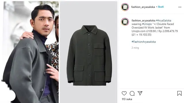 Selalu Ikonik, 6 Koleksi Outfit Arya Saloka Ini Harganya Ditaksir Jutaan