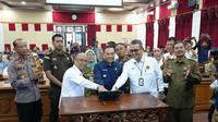 Kolaborasi BPH Migas dan Kabupaten Jepara dalam luncurkan integrasi aplikasi XStar dan Ninja. (c) Istimewa