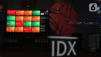 Layar Indeks Harga Saham Gabungan (IHSG)  di BEI, Jakarta, Rabu (4/3/2020). IHSG kembali ditutup Melesat ke 5.650, IHSG menutup perdagangan menguat signifikan dalam dua hari ini setelah diterpa badai corona di hari pertama pengumuman positifnya wabah corona di Indonesia. (Liputan6.com/Angga Yuniar)