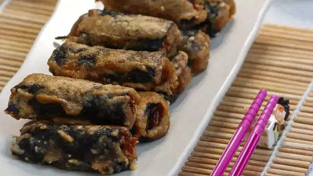 Resep nori gulung isi bihun goreng. (dok. Cookpad @Clarissakitchen)
