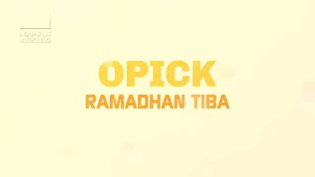 7 Lagu Religi Favorit Lebaran, Dari Opick Hingga Haddad Alwi
