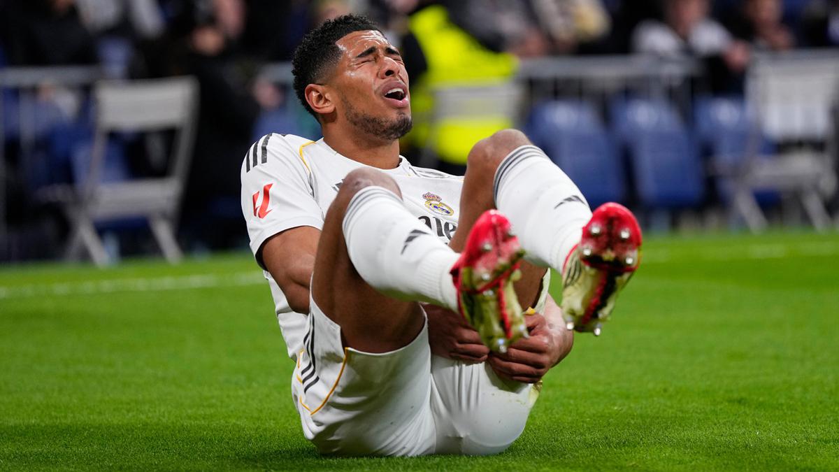 Jude Bellingham Menangis Usai Cedera Hamstring dalam Laga Real Madrid vs Rayo Vallecano