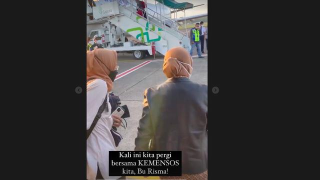 Rachel Vennya Terbang Langsung untuk Salurkan Donasi ke Korban Banjir dan Longsor di NTT