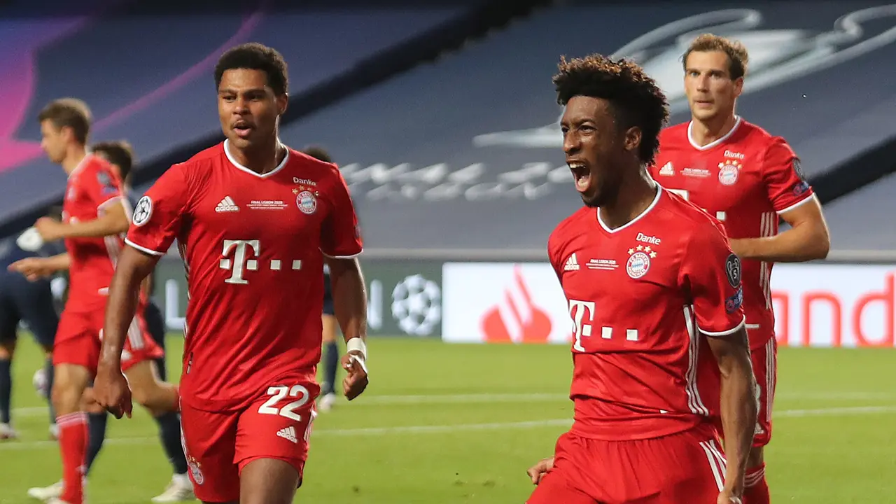Winger Bayern Munchen, Kingsley Coman.