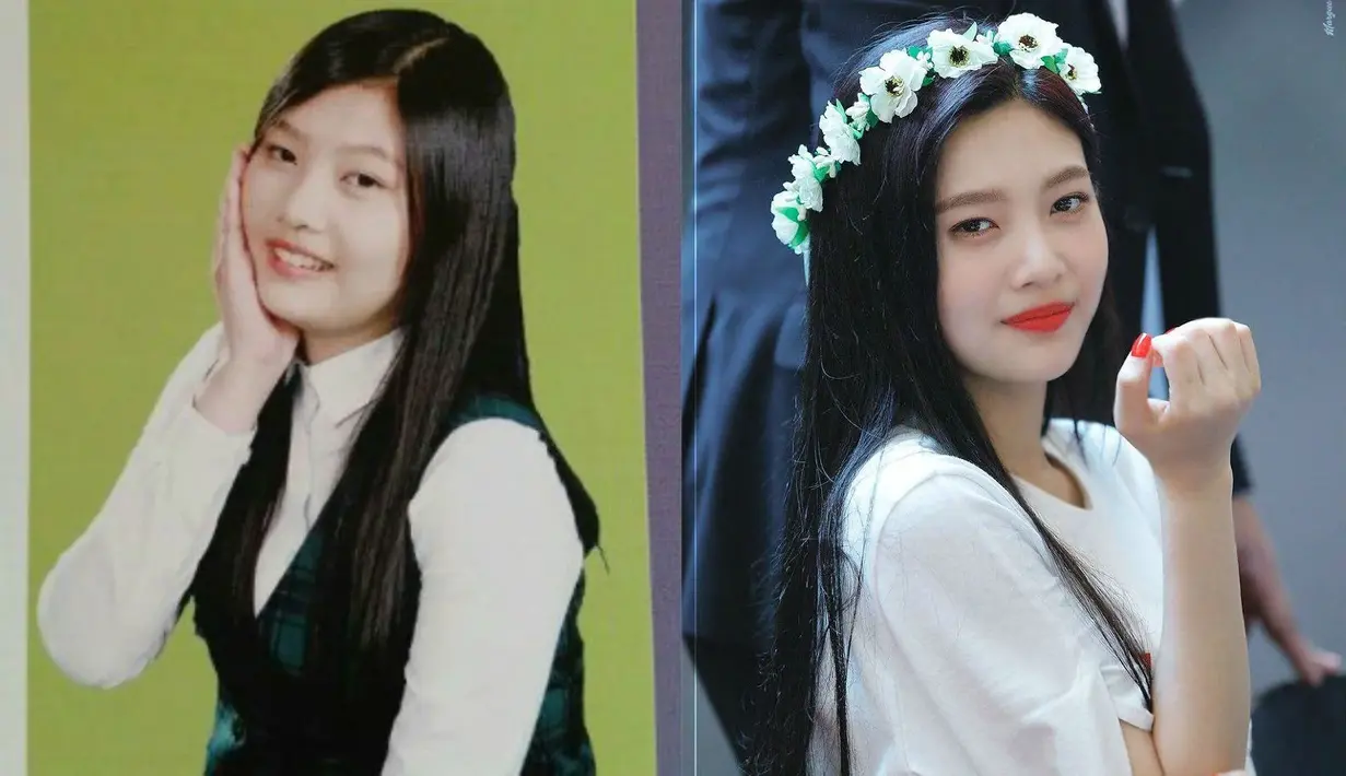 Joy Red Velvet mempunyai wajah yang chubby sebelum debut. Akan tetapi kini ia menjadi cewek cantik menawan. (Foto: koreaboo.com)